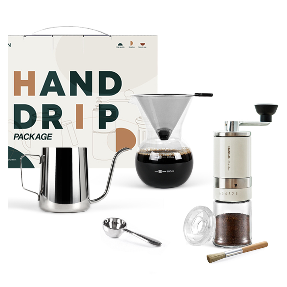 칼딘 홈카페 핸드 드립 패키지 D4 세트, 커피용품 5p, 1세트 50,950원