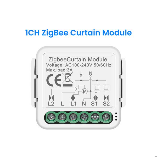 GIRIER 투야 스마트 지그비와이파이 커튼 스위치 모듈 전기 롤러 셔터 블라인드 모터용 12CH 알렉사 헤이 구글 작동 RF433 23,250원