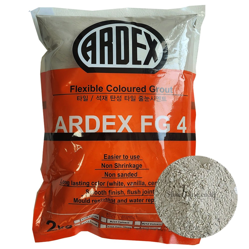 줄눈 시멘트 아덱스 FG4 백시멘트 몰탈 탄성 타일 메지 줄눈 셀프 시공 사은품 증정 7,500원
