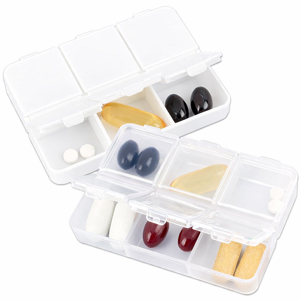 세븐스타 휴대용 6칸 약통 3,740원