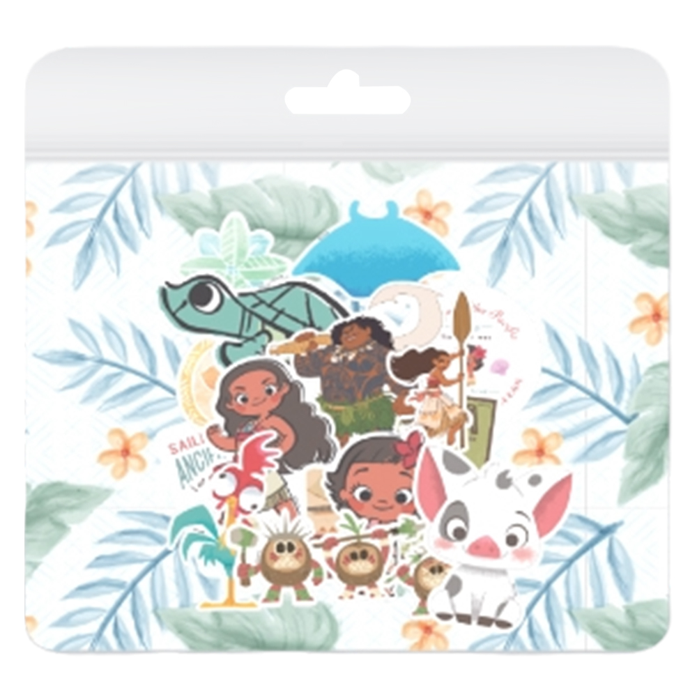디즈니 모아나 리무버블 스티커팩 소, 혼합색상, 1개 10,000원