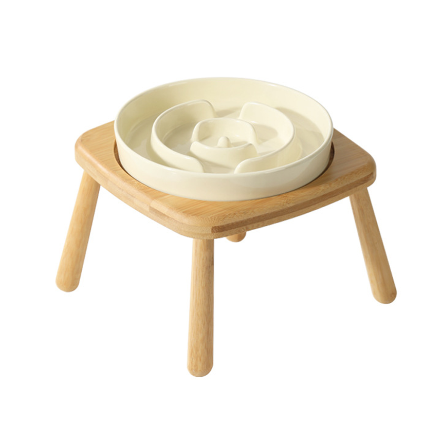 마브펫 강아지 고양이 원목 높은 급체방지식기 28,100원