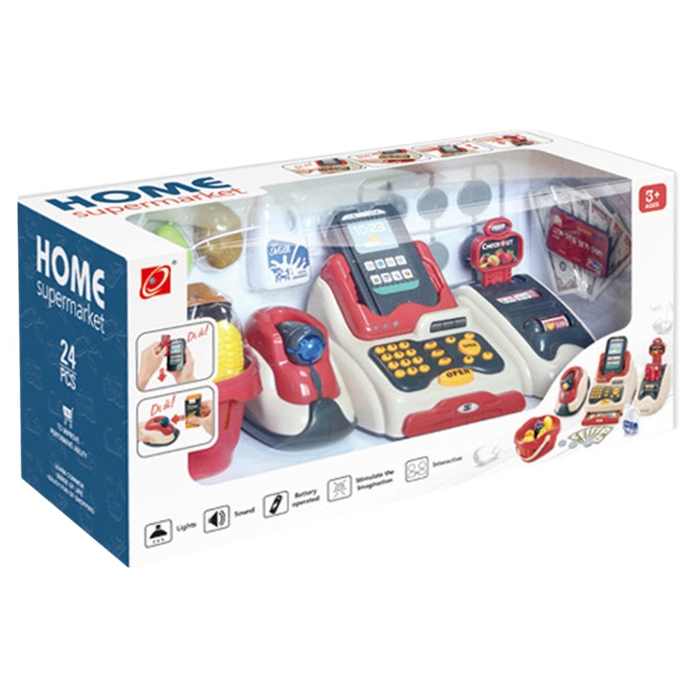 지아청 하늘썬별 3 in 1 홈 슈퍼마켓 계산대 놀이 jiach66892, 혼합색상, 1개 23,600원