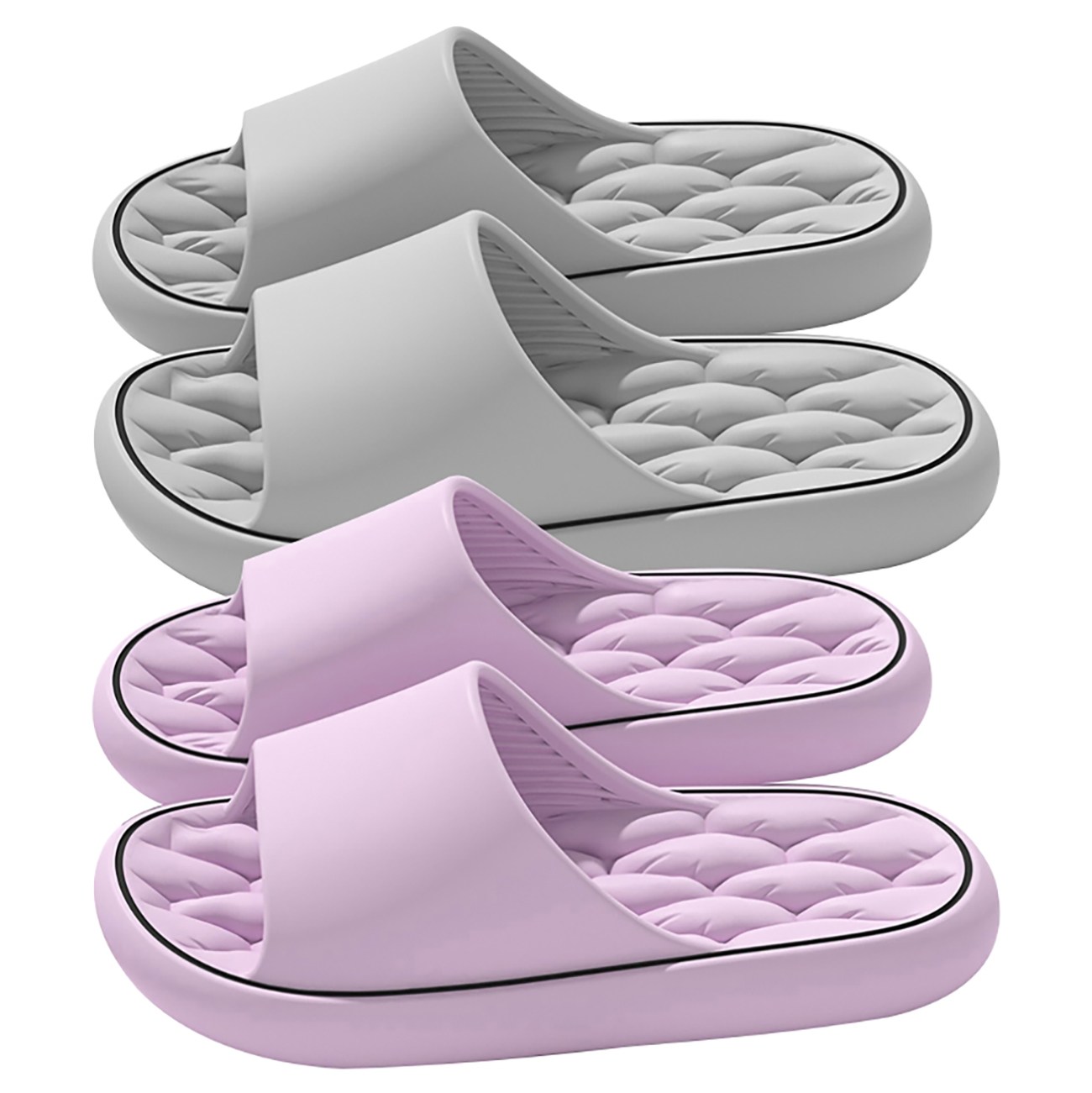 파미르 물빠짐 화장실 욕실 슬리퍼 푹신한 층간 무소음 실내화 1+1, 욕실화, 1세트 13,900원