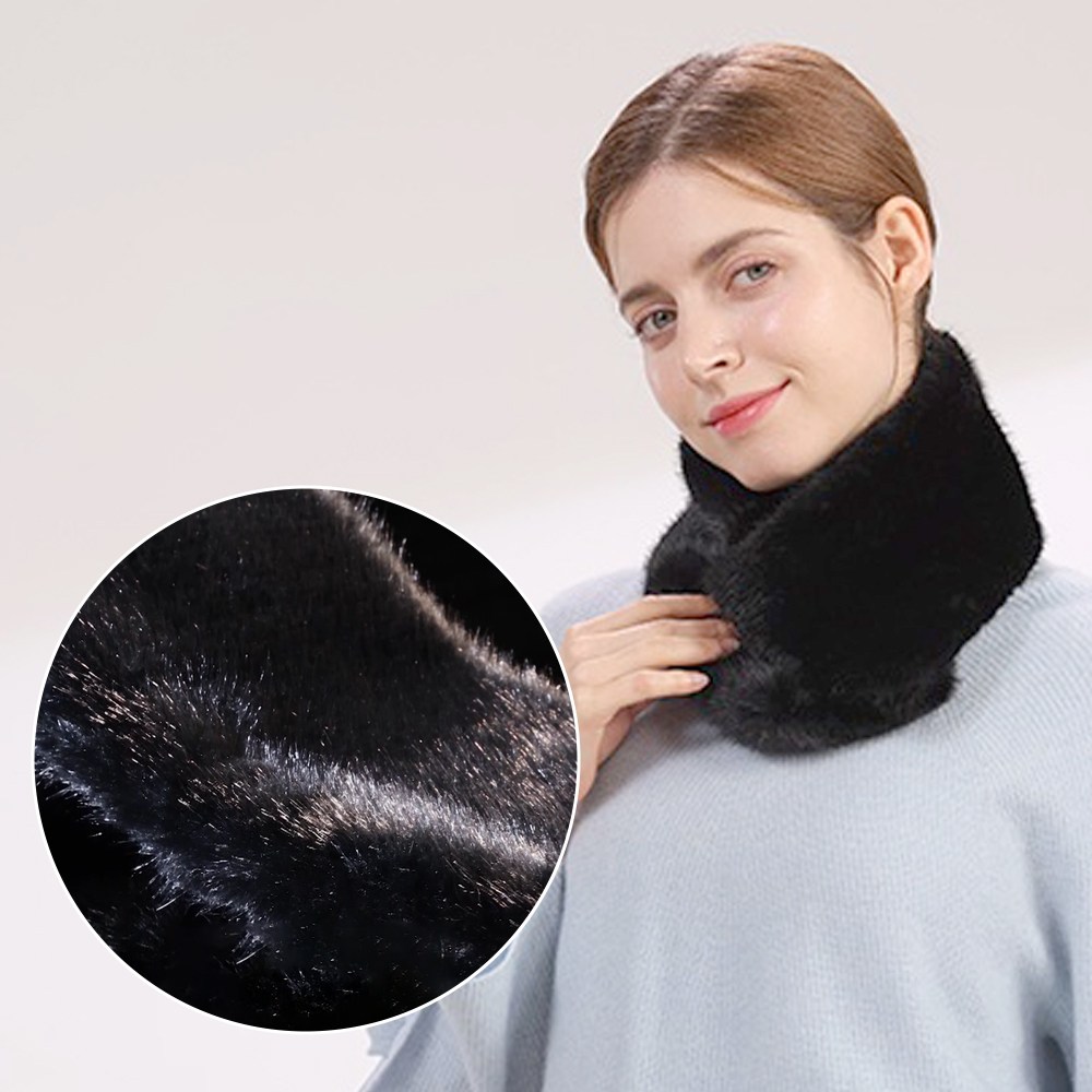 앙드레김 프리미엄 에코퍼 넥 워머 2종 목도리 머플러 블랙 베이지 39,900원