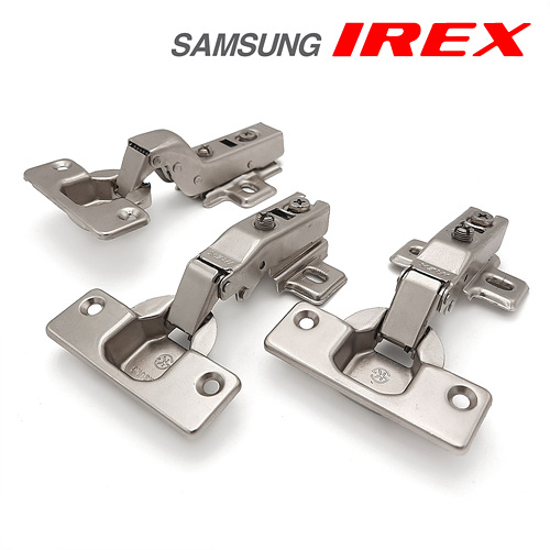 싱크경첩 씽크경첩 삼성IREX 슬라이드온 댐퍼 싱크대 인도어 인경첩 아웃도어 110도 700원