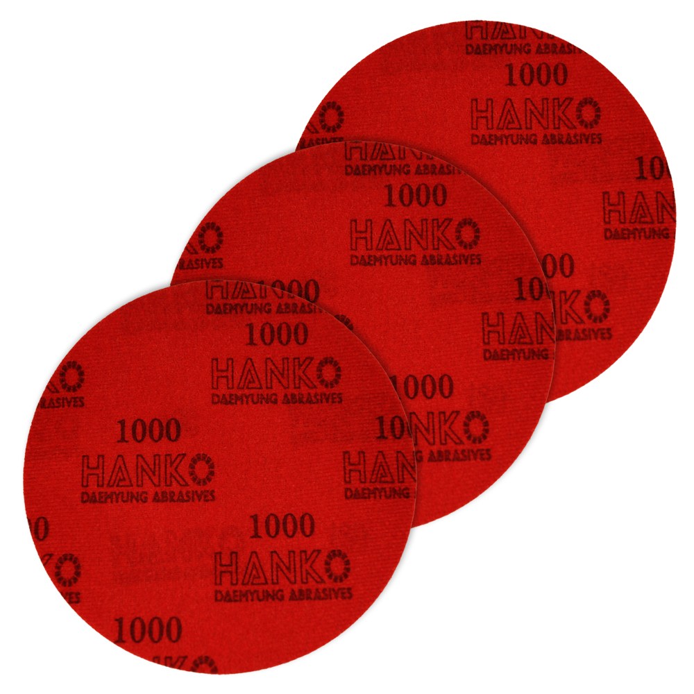 대명연마 국산 6인치 원형 샌딩 스폰지 패드 볼링공 연마지 입도별 3P 패키지 아브라론 아발론 11,900원