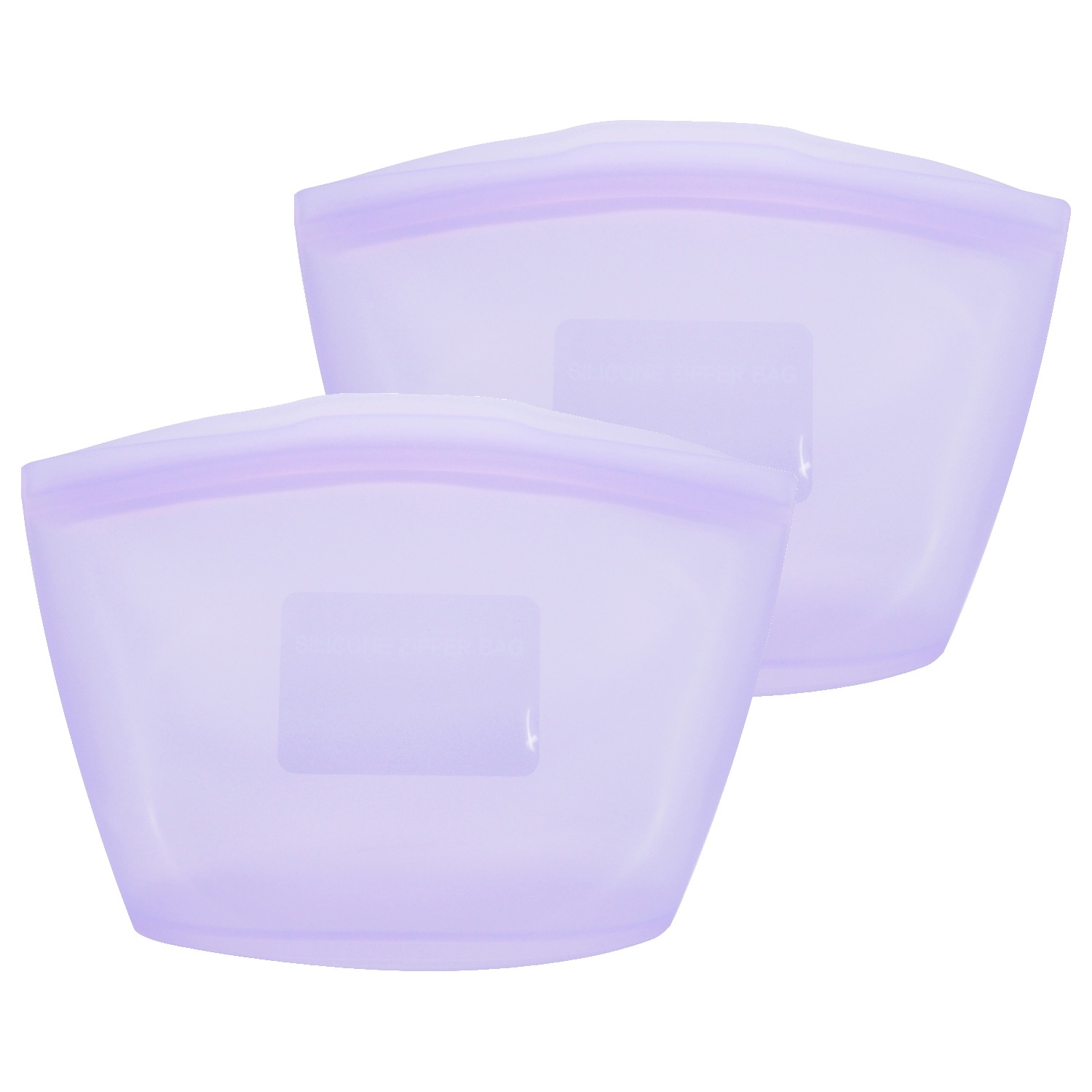 실리팟 프리미엄 실리콘 지퍼백 라벤더 L, 2개, 1.5L 31,360원