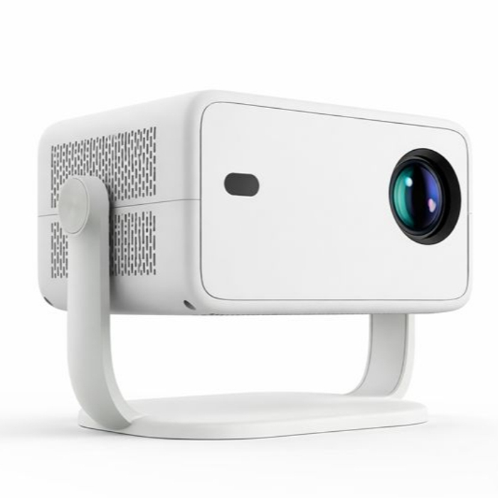 Magcubic 빔 프로젝터 L018 네이티브 1080P 4K 650ANSI 360도 회전 가정용 캠핑용, L018 화이트 127,000원