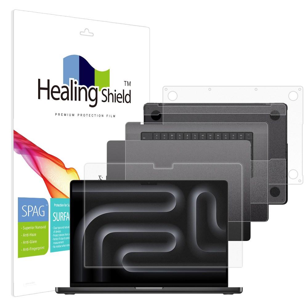힐링쉴드 맥북프로16 M3 슈페리어 저반사 액정보호필름1매 외부3종 56,520원