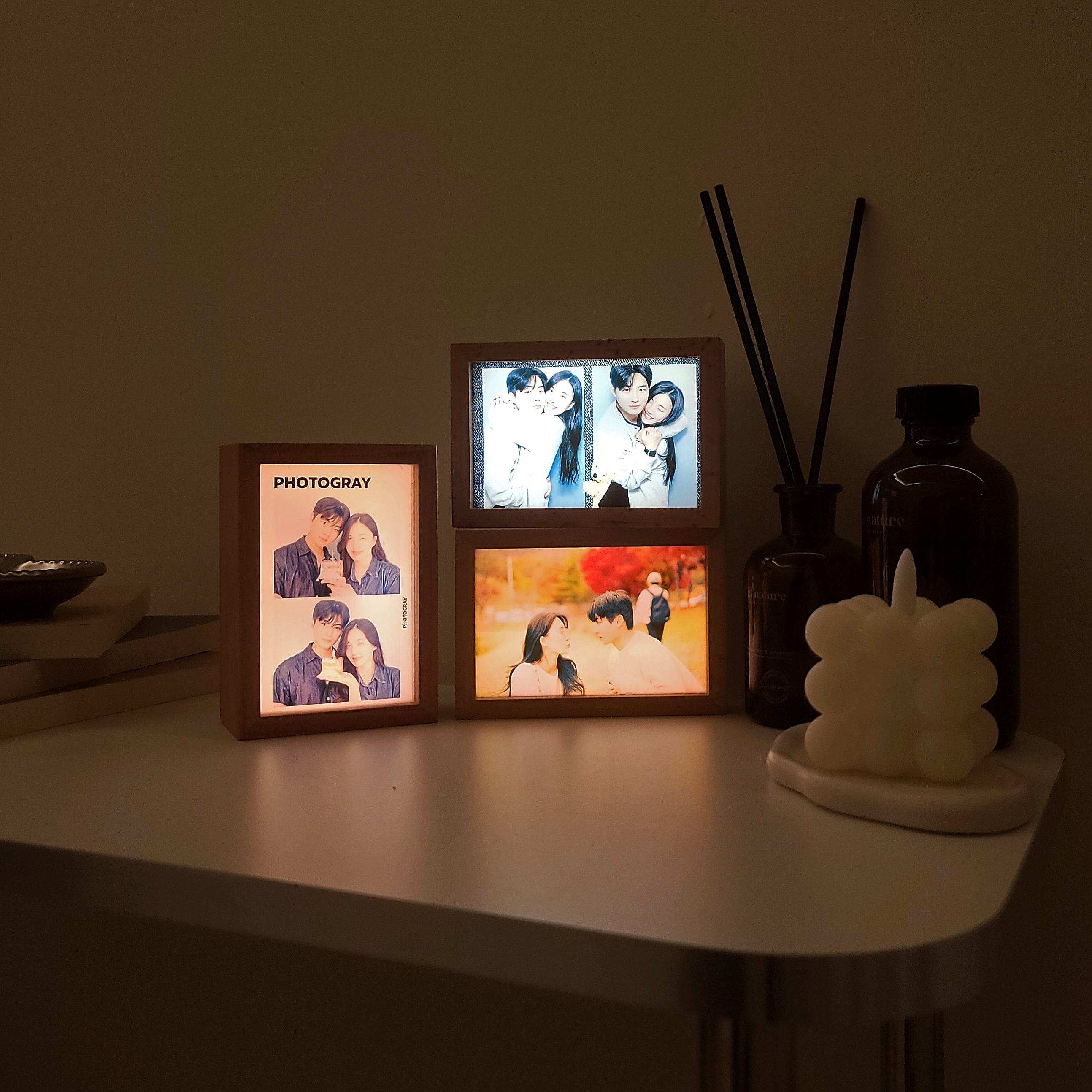 LED 조명 액자 주문제작 사진 커스텀 인테리어 무드등 그림 카페 소품 19,900원