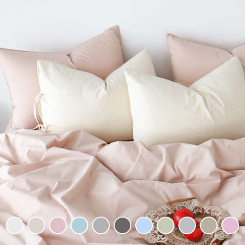 베이직톤 고밀도 순면 60수 호텔 베개커버 50x70 11,900원