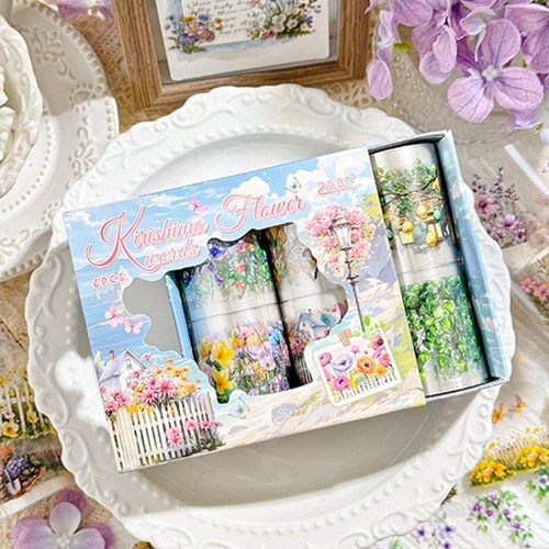 앨리스앤 빈티지 다꾸 조경 롤스티커세트 꽃가지& 꽃담 11,200원