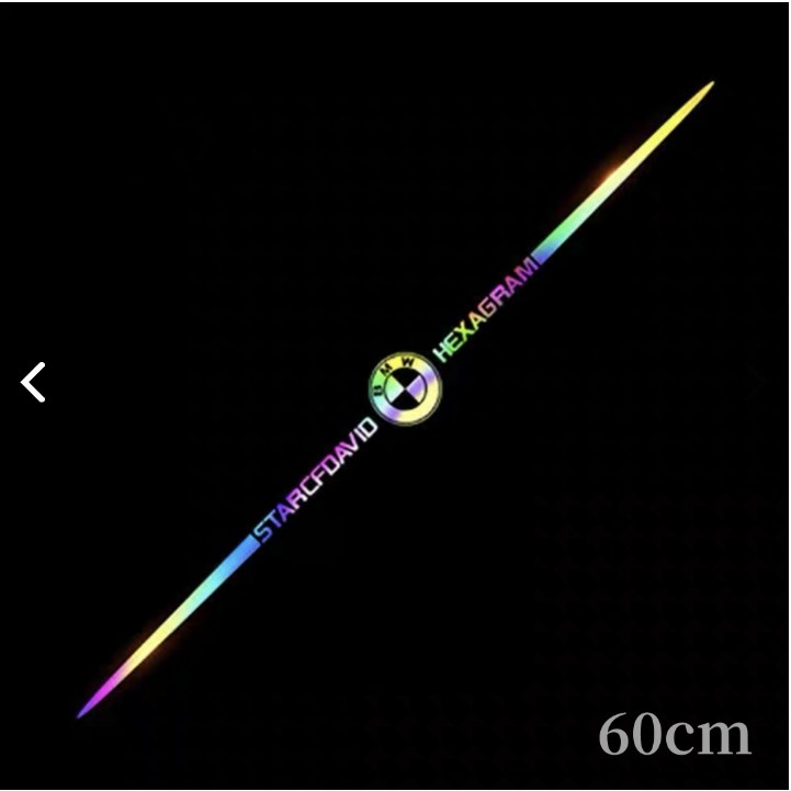 반사 자동차 스티커, 1개, 홀로그램60cm(4) 12,000원