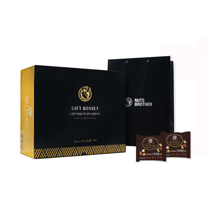 너츠브라더 하루한줌견과 디어썸 60봉 선물세트 + 쇼핑백 53,910원