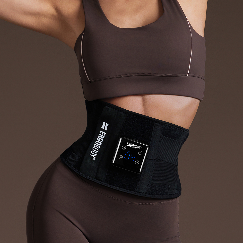 에르고바디 쉐이피 EMS 복부 마사지벨트, EB24-SB03, 블랙 109,000원