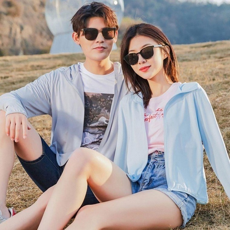 여름 자외선 차단 쿨 후드집업 커플 초경량 등산복 45,000원