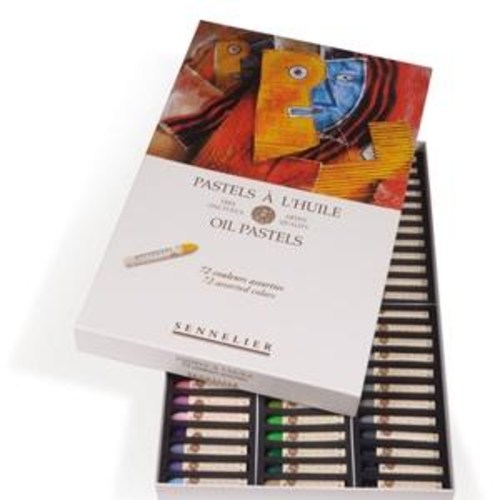 시넬리에 전문가용 오일파스텔 72색 세트, 72색 224,220원
