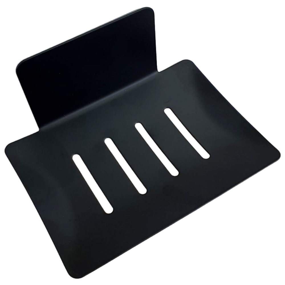 3M 접착식 비누받침대 스텐304, 블랙 + 추가접착제, 1개 9,500원