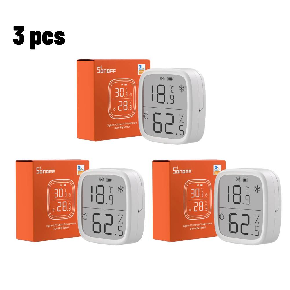 SONOFF SNZB-02D 지그비 온도 습도 센서, 스마트 홈 자동화 실시간 모니터, Ewelink 알렉사 구글 홈 어시스턴트 57,000원