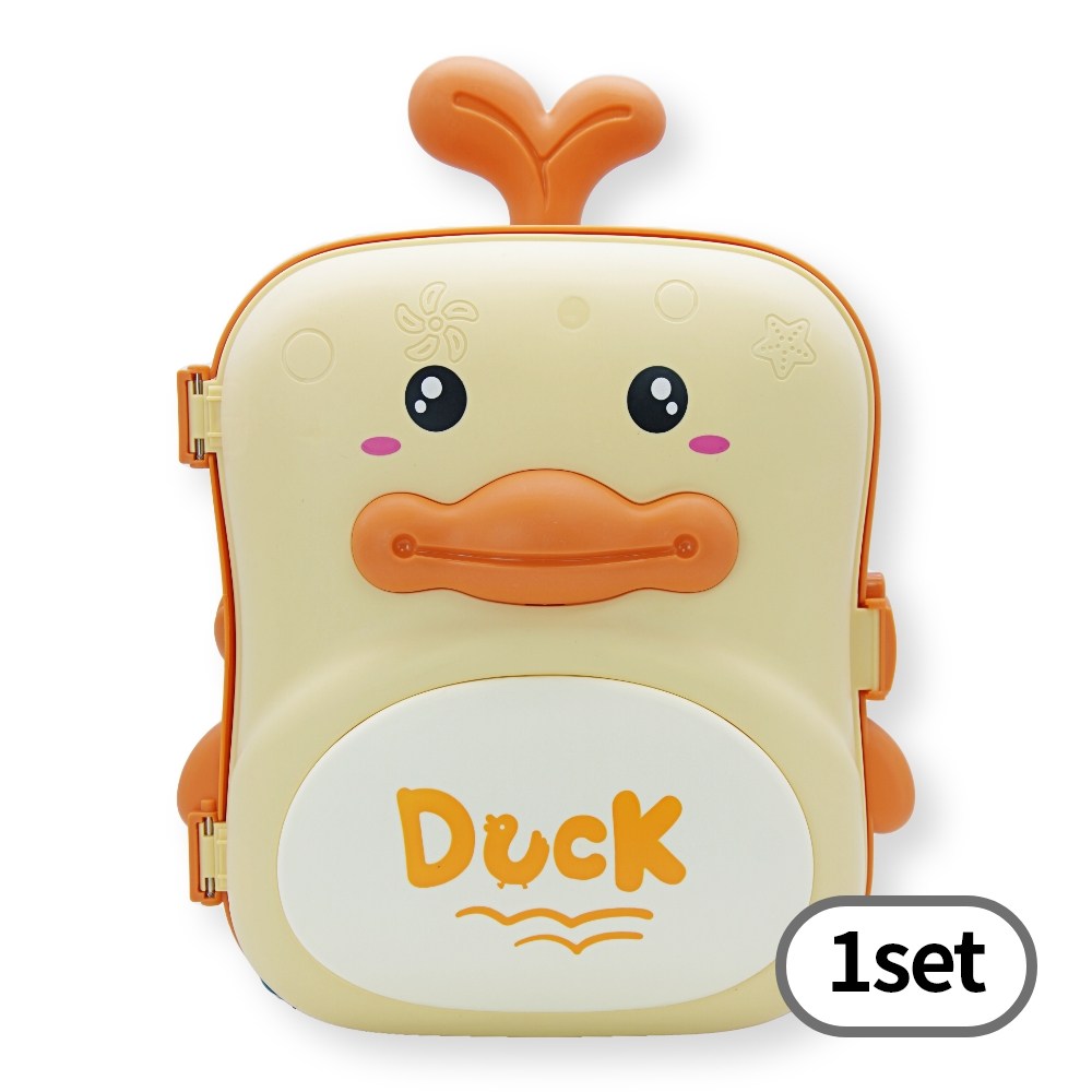 토이토 공룡 오리 캐리어 모래놀이 여행가방 샌드토이 장난감 세트, 01_오리, 1개 17,900원