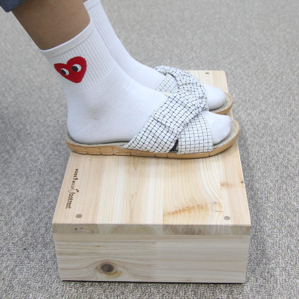 우드밀리 원목 발받침대 풋레스트 당일출발, 04. 발받침대 WDF504 11,900원