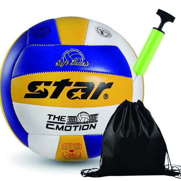스타 배구공 더 이모션 칼라 + 투센 볼펌프 + 투센 볼가방 24,700원