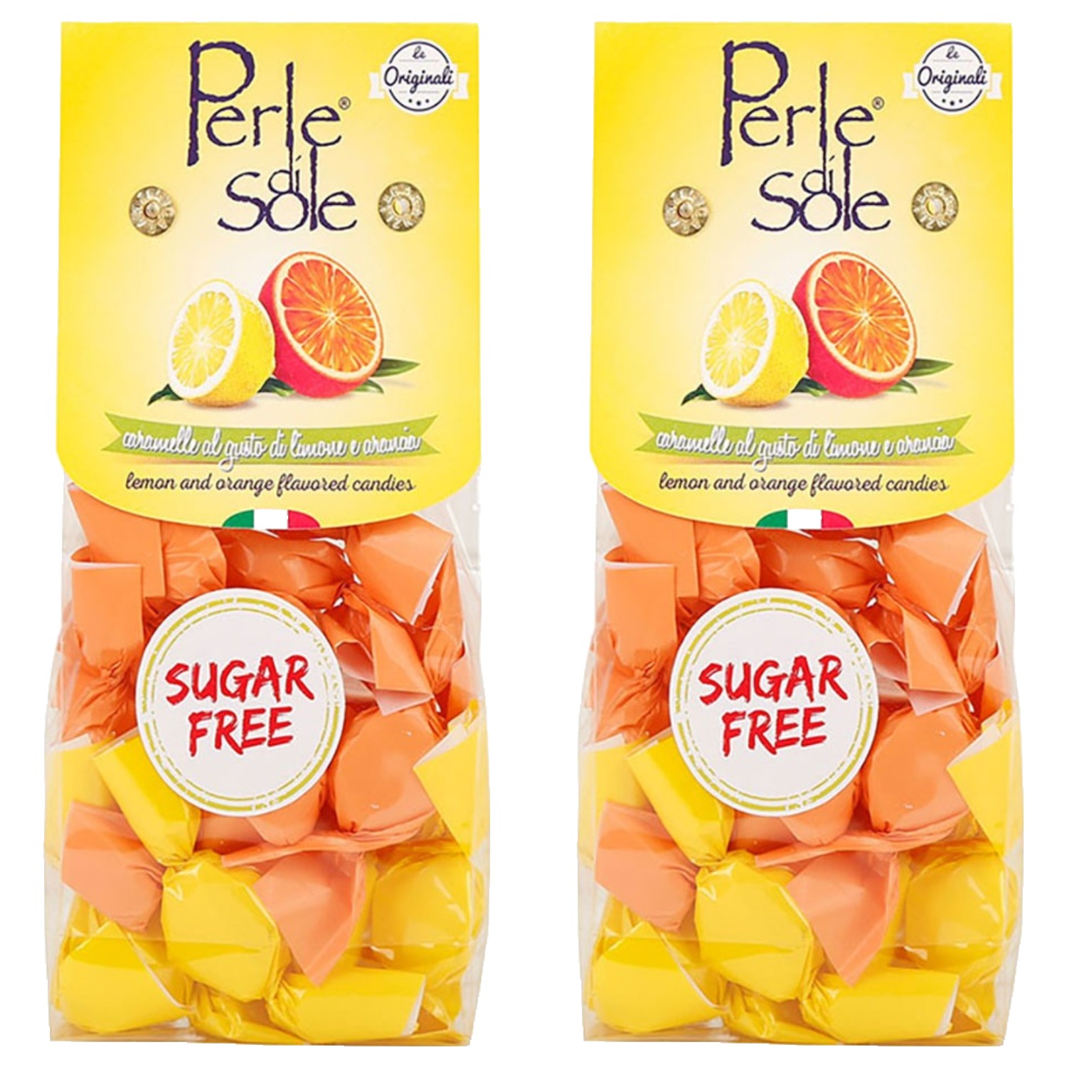 페를레디솔레 포지타노 레몬 앤 오렌지 혼합맛 슈가프리 캔디, 100g, 2개 21,050원