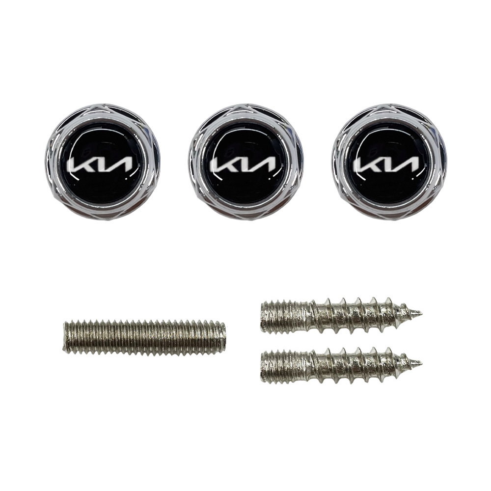 기아자동차 오리지널 번호판 볼트 세트 4,000원