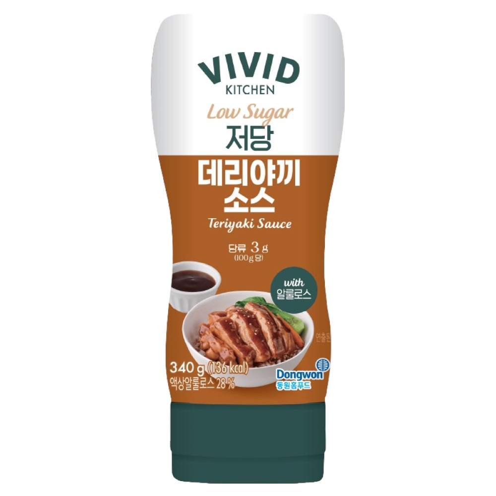 비비드키친 저당 데리야끼 소스 4,300원