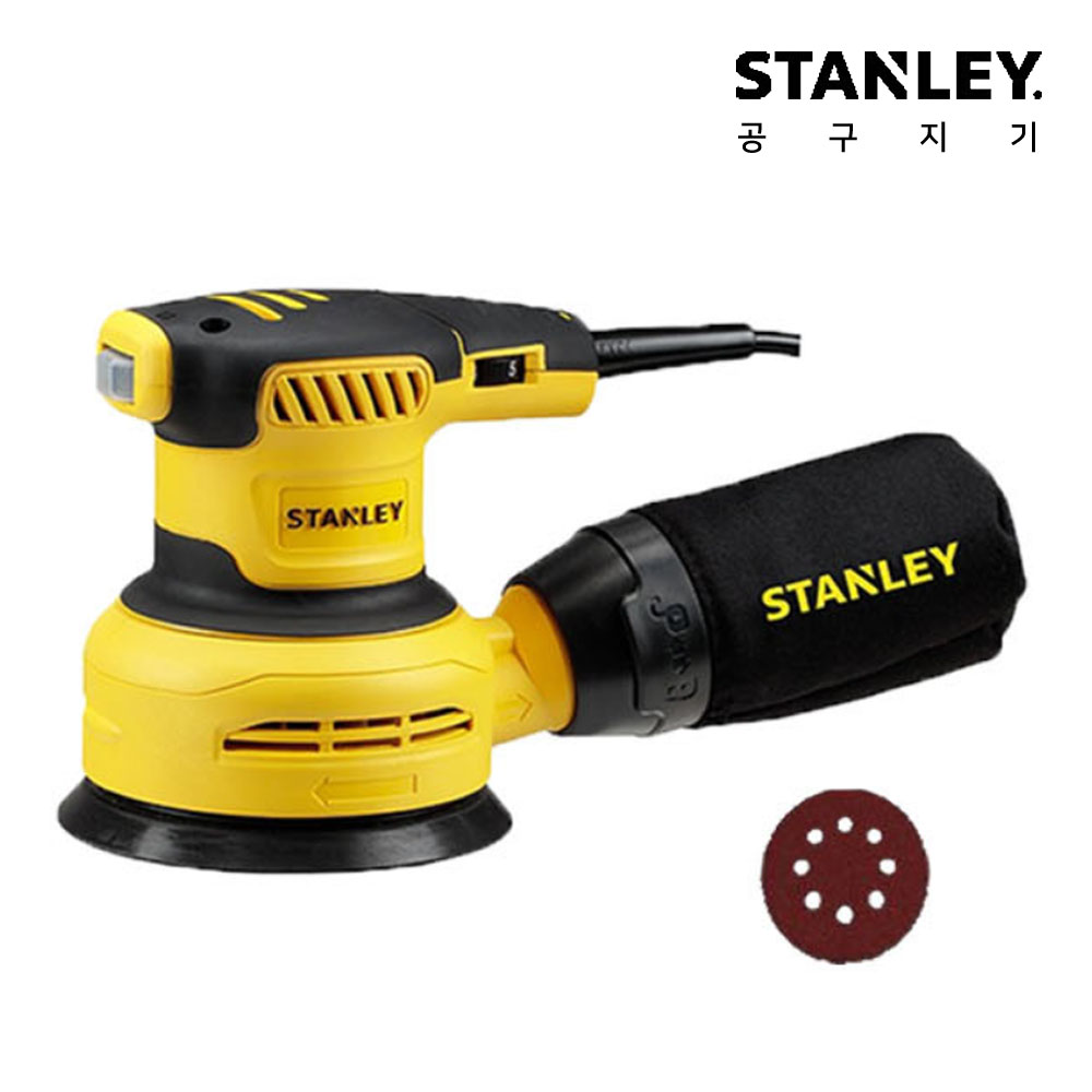 스텐리 샌딩기 원형 샌더 사포 페이퍼 광택기 속도조절 SS30 스탠리 원형샌더 41,000원