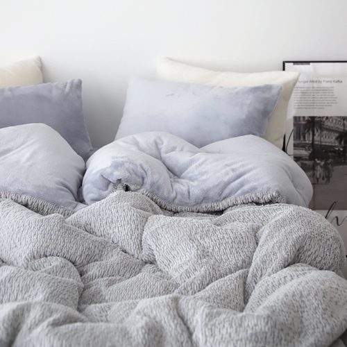 베이직톤 국내산 폴라베어 발염 극세사 이불 프리미엄 라셀 10mm 겨울이불 세트 197,600원