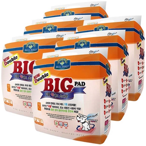 벨버드 더블 빅패드 20매 6개 (76x85cm) 83,000원