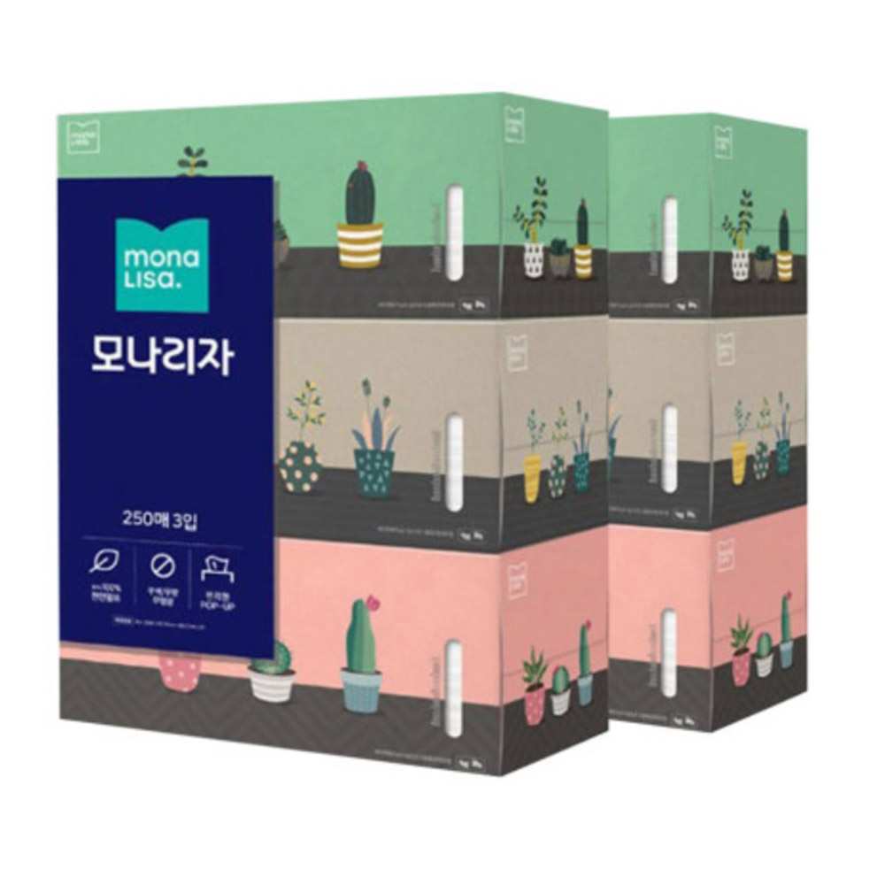 모나리자 벨라지오 각티슈 250매 10,290원