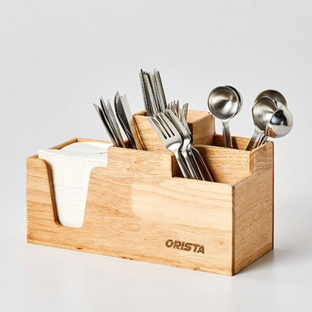 오리스타 우드 지니어스 테이크아웃 디스펜서 카페용품 정리대 46,800원