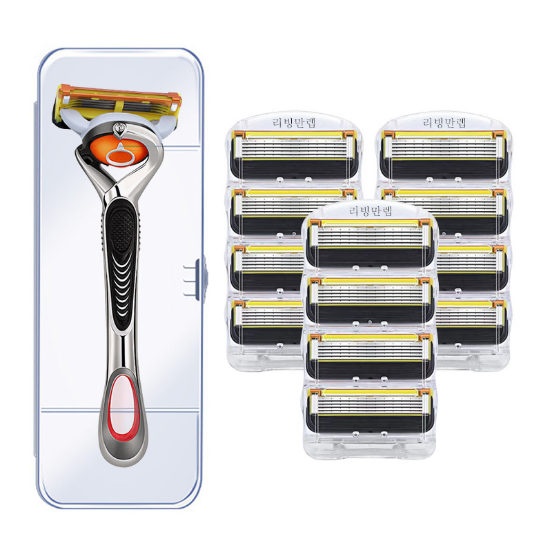 리빙만렙 스윙 면도기 + 면도날 질레트 프로쉴드 호환 15,900원