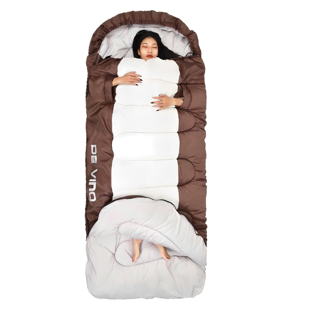 한타오 겨울 침낭 초대형공간 침낭 손 신축 자유 42,670원