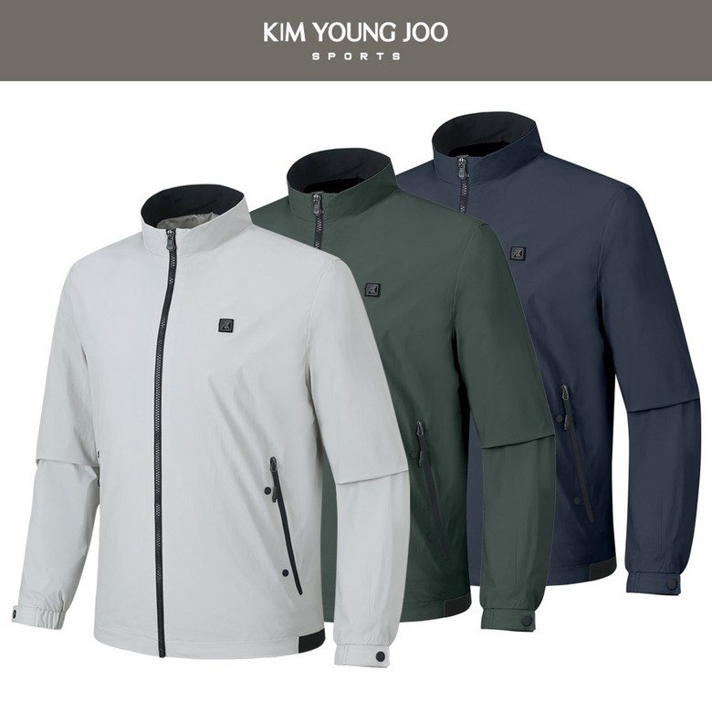 봄가을용김영주스포츠 남성 스트레치 스탠드넥 점퍼 MJ5021 1004260 84,130원