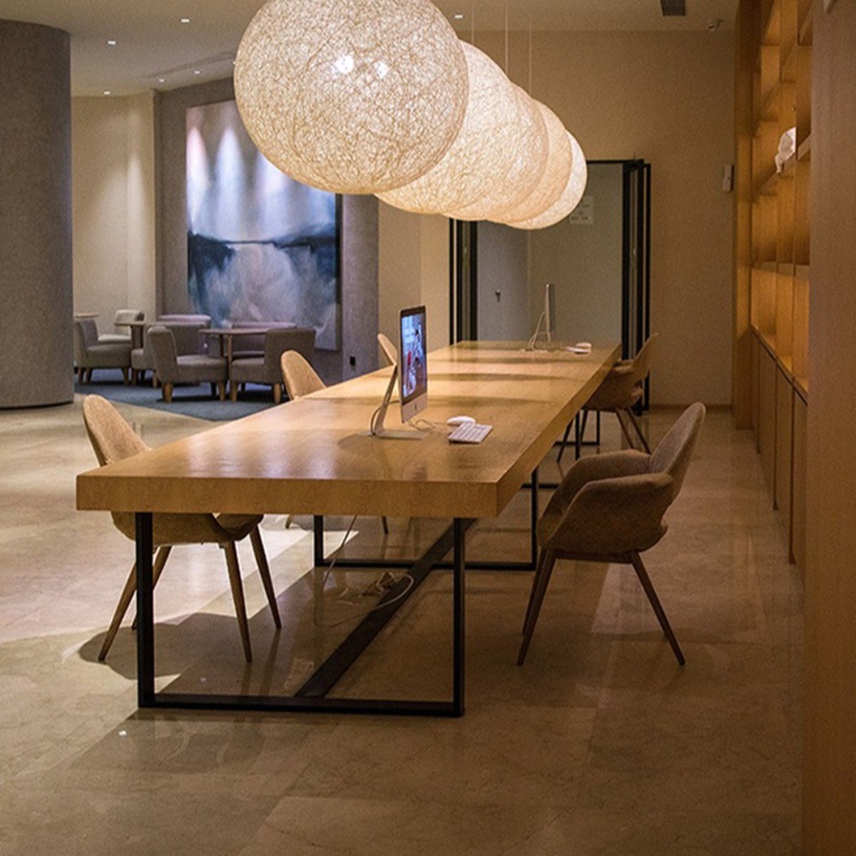 우브로 우드슬랩테이블 원목 대형 식탁 테이블 사각 카페 다이닝 6인용 8인용 2000 2200 2400 644,000원