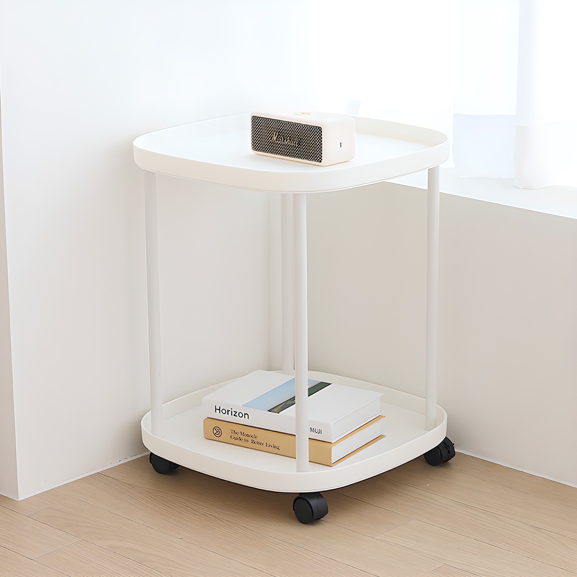 HK.sell W425 이동식 테이블, 화이트 16,500원