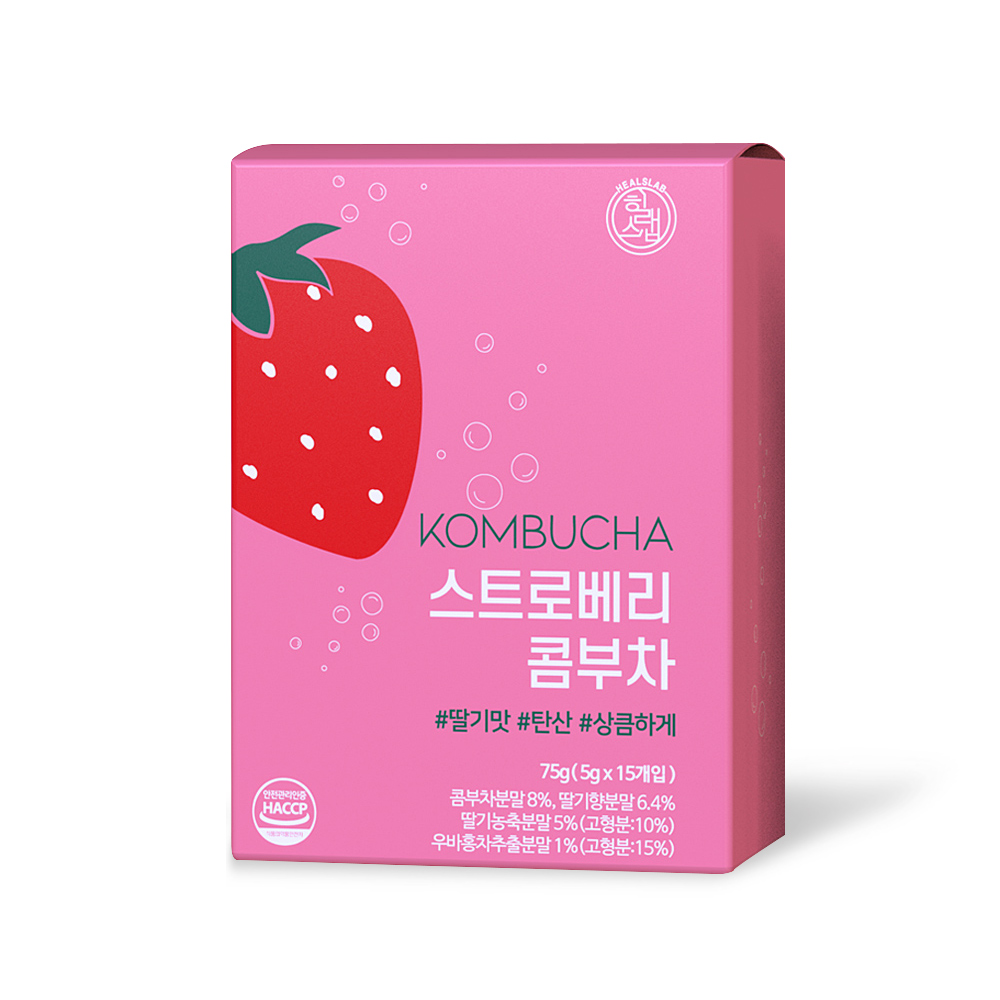 힐스랩 콤부차 스트로베리, 5g, 15개입 분말스틱 5,900원
