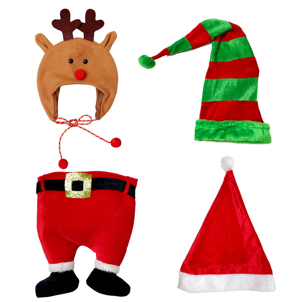 크리스마스 파티모자 모음 산타 요정 루돌프 이벤트 소품 유아 아동 성인 강아지, 2. 요정 롱 모자 12,900원
