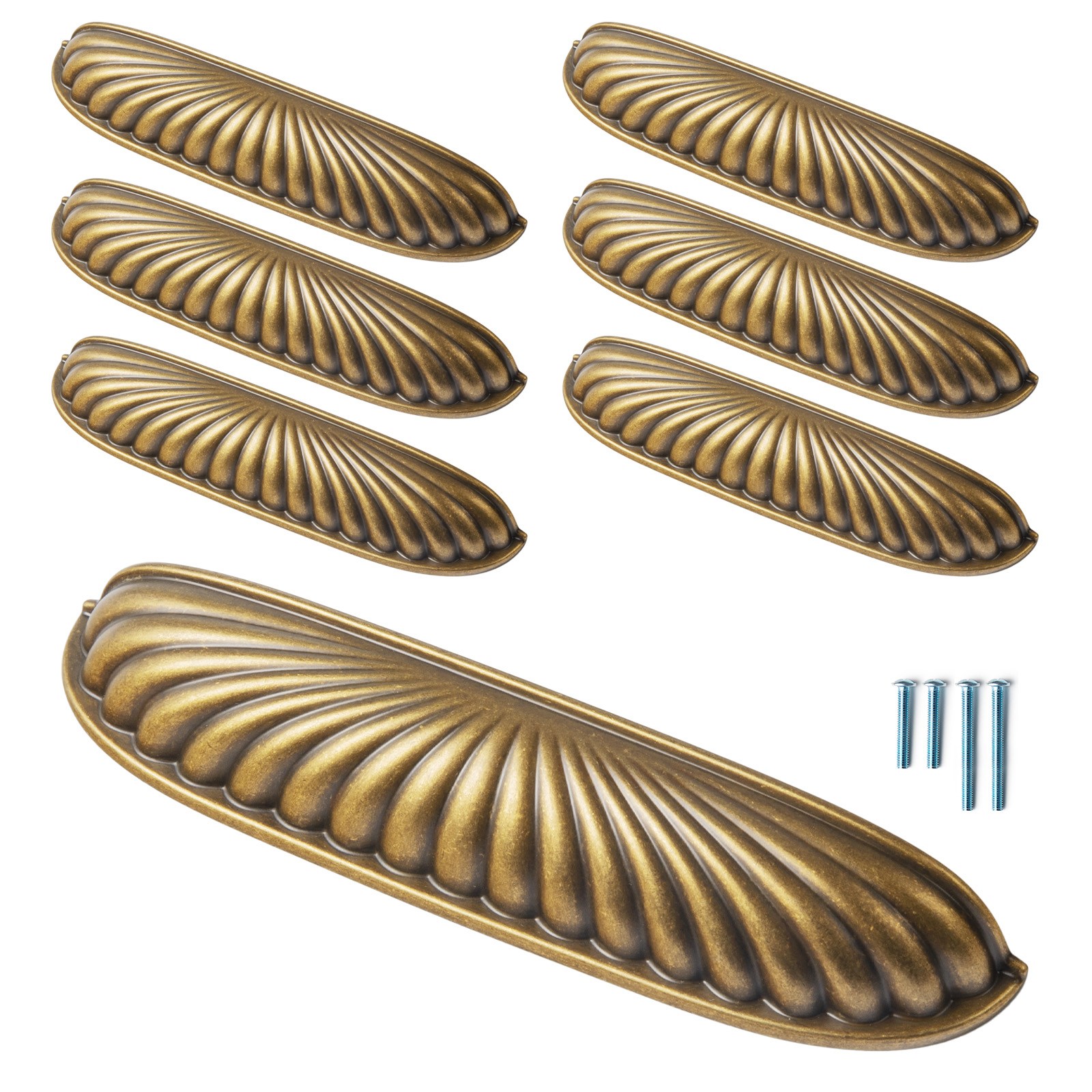 Goo-Ki 아연 합금 실심 금속 가구 손잡이 레트로 서랍 손잡이 34,020원