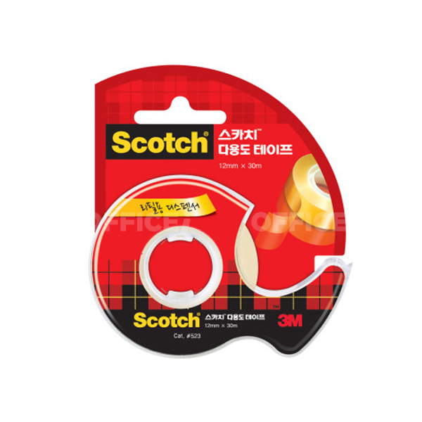 3M 다용도테이프 523D 12mmx30M 8,000원