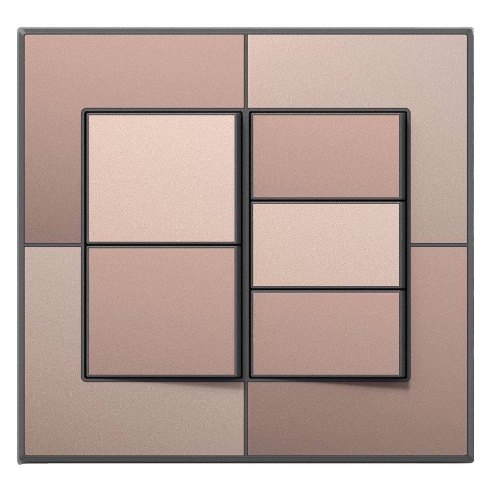 틸인스 갤러리 1로 스위치 5구 브라운골드, 1개 24,300원