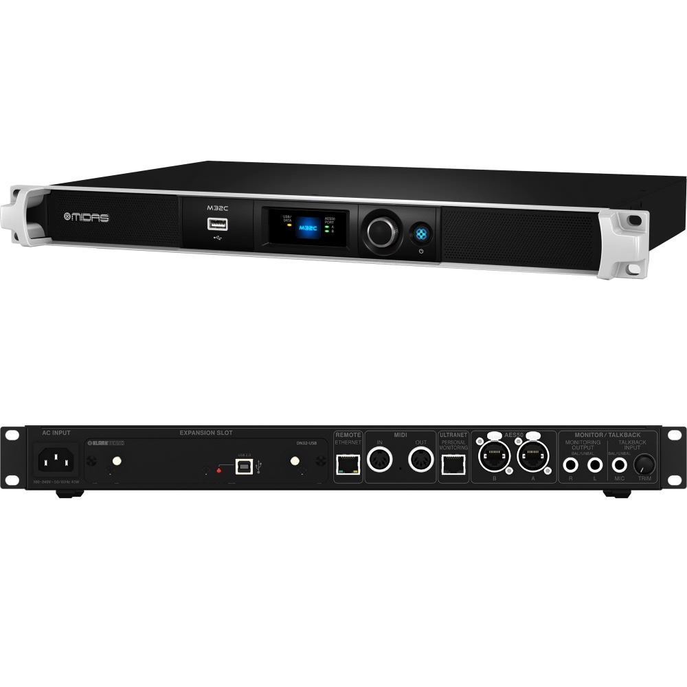 마이다스 M32C 디지털 오디오 믹서 콘솔 랙장착 이펙터 MIDI 1,780,000원