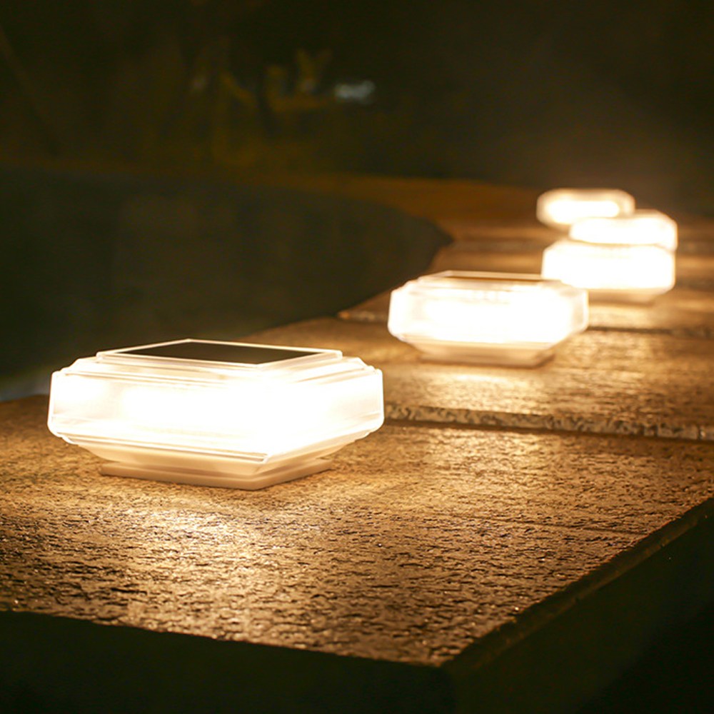 21세기트랜드 태양광 프라자 휀스 야외정원 카페 문주등 2P, 전구색 19,800원