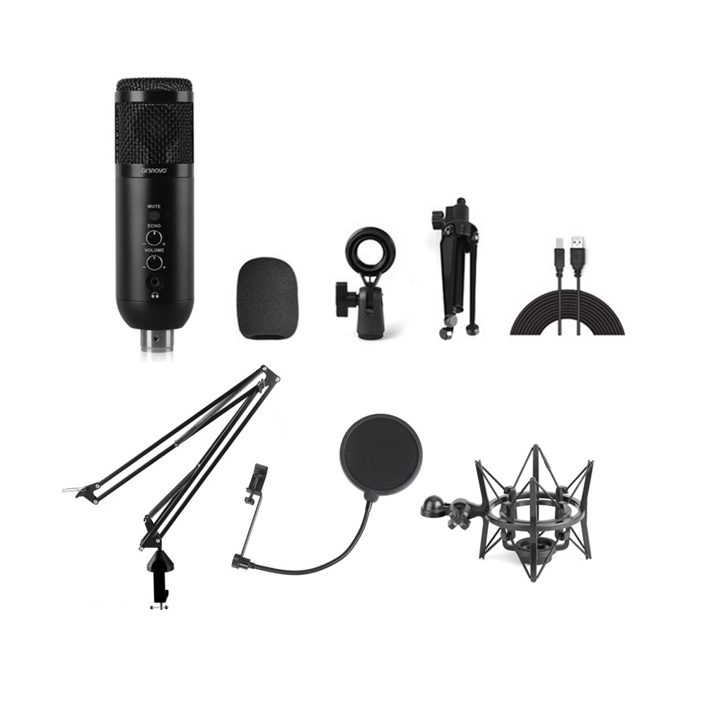 아리스노보 USB 콘덴서마이크 UMC250M 올인원 풀세트 팟캐스트 유튜브 개인방송 69,000원