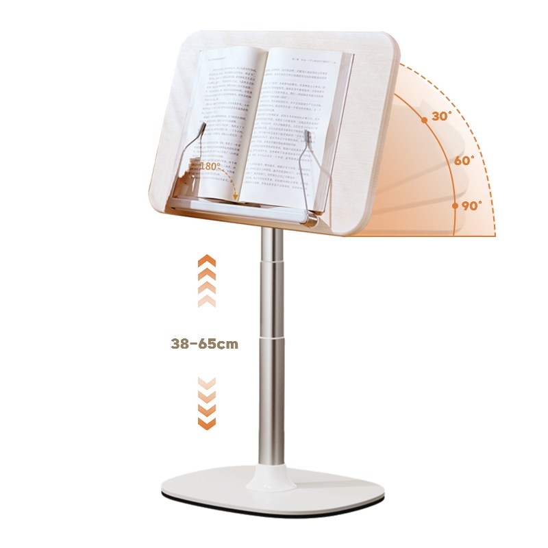 ZOZOFO 스탠드 독서대 프리미엄 접이식 높이 각도조절 북스탠드 침대 위 독서 거치대 노트북 아이패드 프로젝터 거치대 36,800원