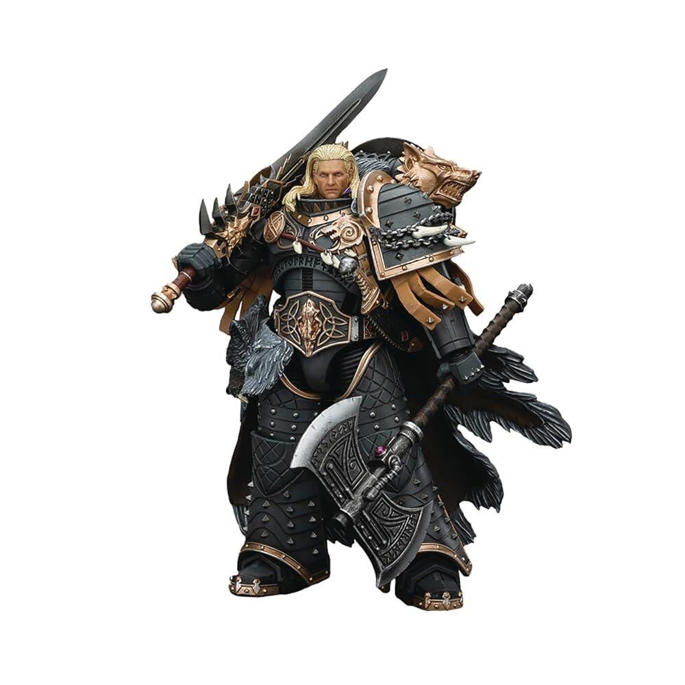 JoyToy 워해머 40k: Space Wolves Primarch Leman Russ 1:18 스케일 액션 피규어 254,900원